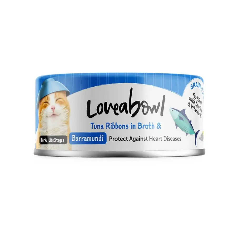 Loveabowl  無穀物肉絲罐- 吞拿魚白飯魚 70g
